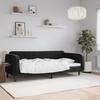VidaXL Day Bed Black 90x200 Cm Velvet 354090