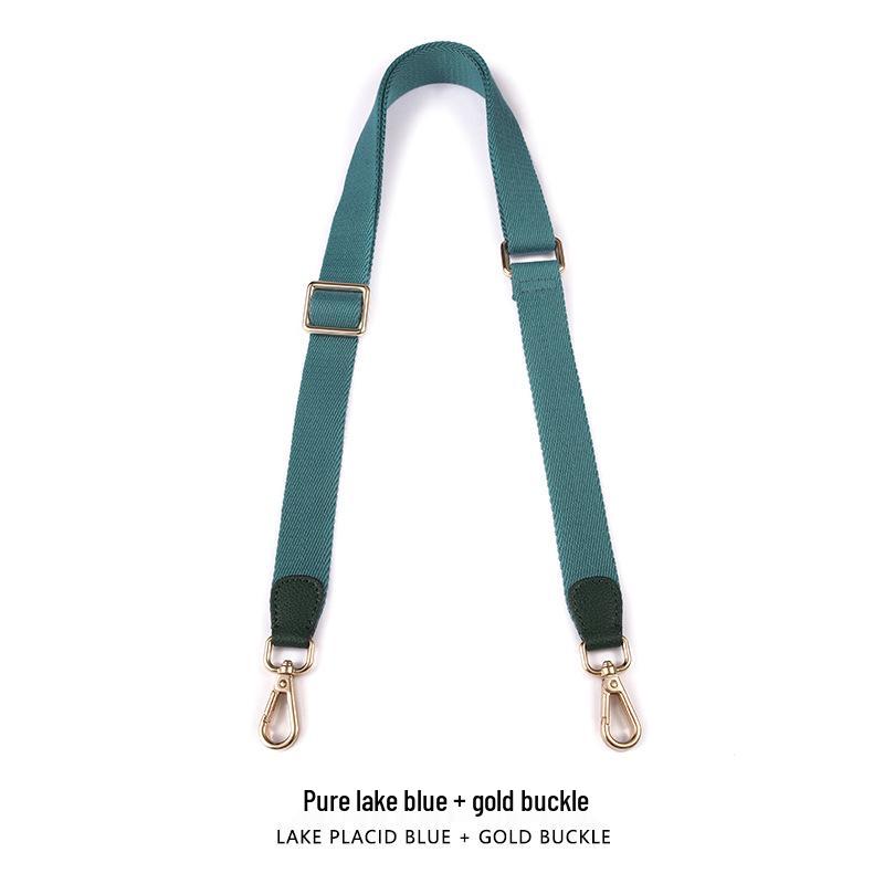 MHS-F-37 2,5CM Jednobarevný Nastavitelný Plátěný Popruh Přes Tělo/Přes Rameno Náhradní