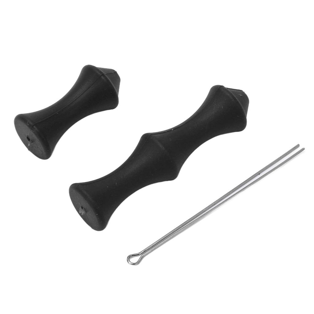 5 Sets Bowstring Tabs Guard Soft Silicone Archery Fingers Protector with Mounting Pin for Outdoor Shooting