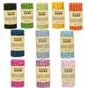 Kraft Paper Thread - ARTEMIO - 11 Spools - 2mm X 25m - Multicolored - DIY and Decoration