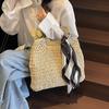 Straw Bags For Women Summer Casual Woven Crossbody Shoulder Travel Handbag Beach Bag Female Rattan Handbags Bag Women