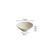 Beige Color Ceramic Bowl Irregular Dessert Bowl Soup Bowl Spaghetti Bowls Salad Bowls Deep Bowls Molecular Cooking Tableware