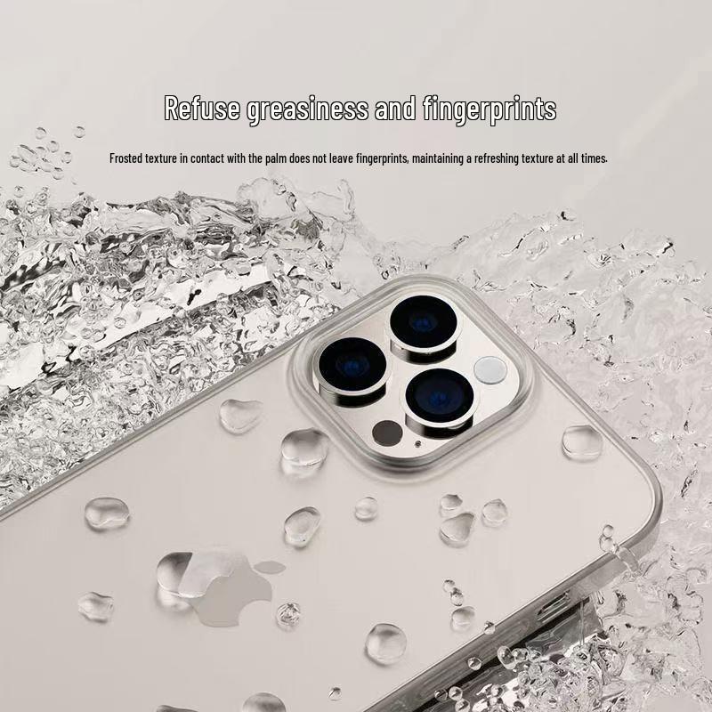 Ultradünne 0,7 mm matte weiche Hülle für iPhone 17 Pro Max mit präzisen Aussparungen für Apple 15/16.