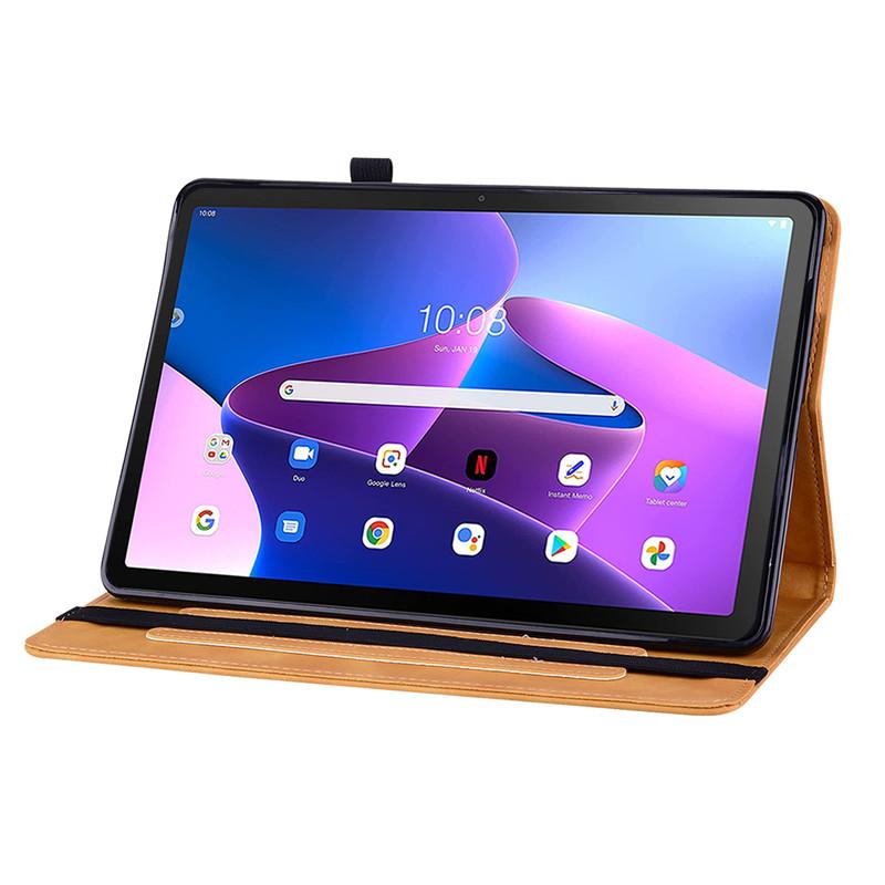 Tablet Case For Lenovo Tab M10 Plus M8 3rd Gen Case Pu Leather Soft Tpu Back Wallet Cover Tablet For Funda Lenovo M10 Fhd Plus Tb-x606f Case