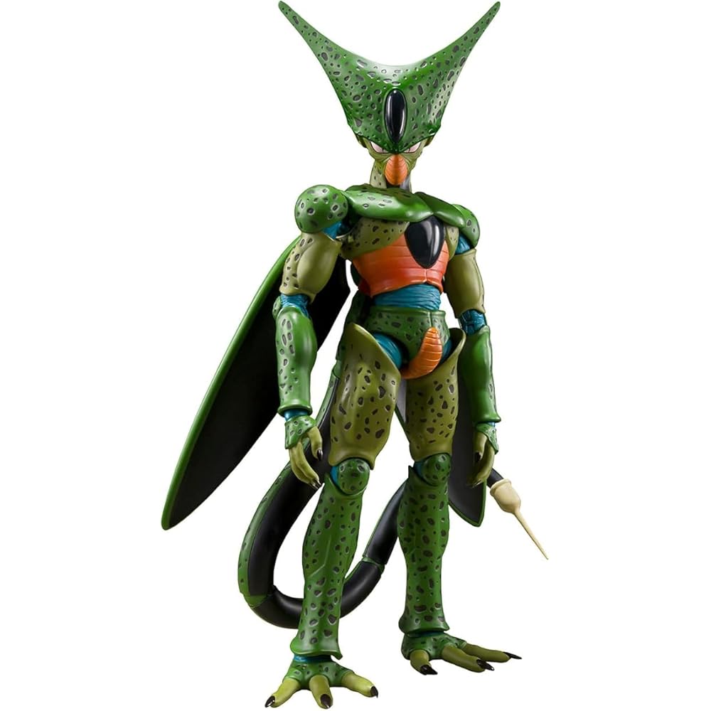 TAMASHII NATIONS S.H.Figuarts Dragon Ball Z Cell Erste Form (Neuauflage) Ungefähr 170mm PVC & ABS Bemalte Bewegliche Figur