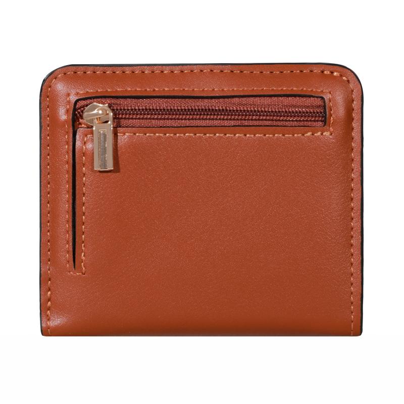 

PU Minimalist Wallet - Snap Closure, Zip Pocket, Multifunctional Credit Card Holder, Casual Unisex Bag for Daily Use with