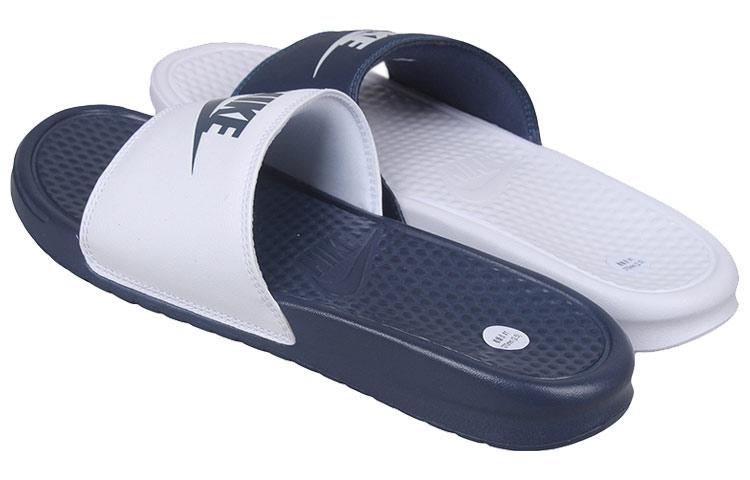 Nike Benassi Jdi Mismatch Navy/White 818736-410