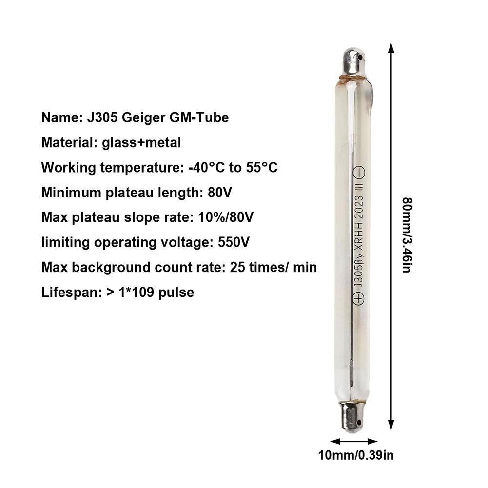 X-Ray Dosimeter Glass Geiger Compact Counting Detector