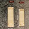 Wooden Book Tracker Bookmark - Books Read This Year Counter, Yearly Habit Log, Laser-Engraved Reader Planner
