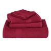 VidaXL Bath Towels 2 Pcs Bordeaux 100x150cm 360 G/m² 100% Cotton, Towel, Set of Bath Towels, Towel 136740