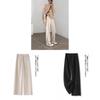 Womens Wide Leg Pants Casual Trousers With Polyester And Elastane For Spring Autumn Comfortable Fit