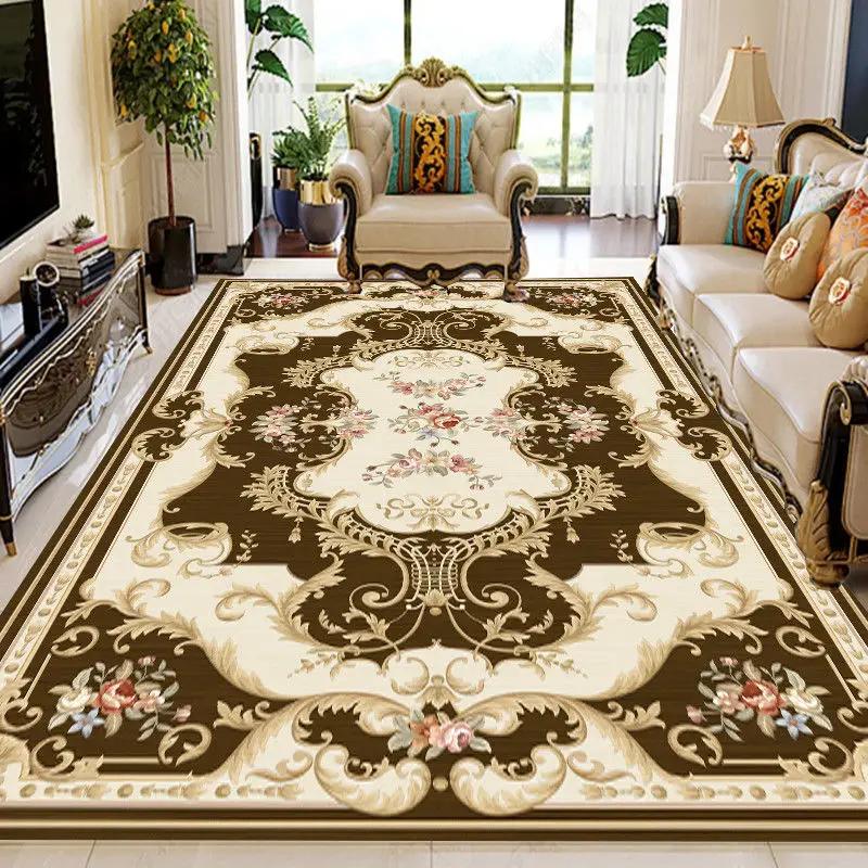 European Style Carpet Living Room Large Area Rugs Bedroom Bedside Mat Home Porch Entry Doormat Alfombras Para La Sala Moderna