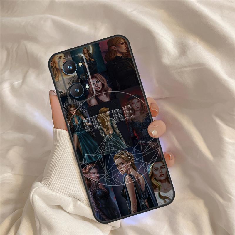 A Court of Mist Fury Sarah J Maas Case For Realme C75 C67 C63 C55 C51 C61 C53 C35 C65 C71 11 12 13 14 Pro Plus GT6 GT7 15 Pro