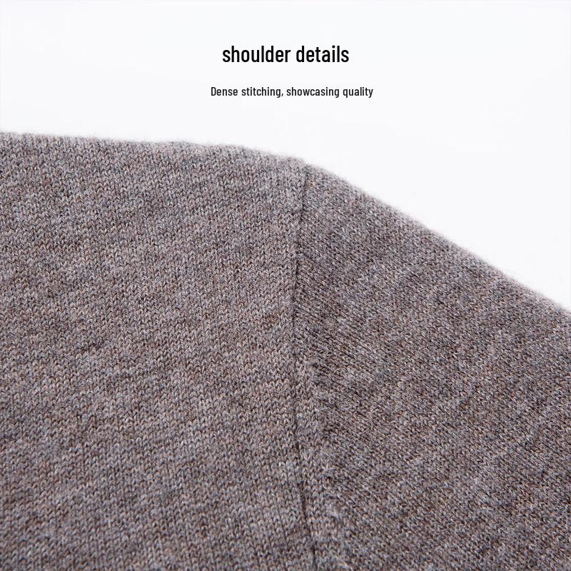 Hodo Men's 100% Merino Wool Round Neck Sweater