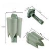 Gadgets Kitchen Vegetable and Fruit Seed Remover, Bell Pepper Core Remover Portable ABS Plastic Core Remover