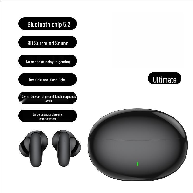 

Premium Sound: 2025 S90 Wireless Bluetooth Earbuds - Noise Cancelling, Long Battery Life, In-Ear Sports Design