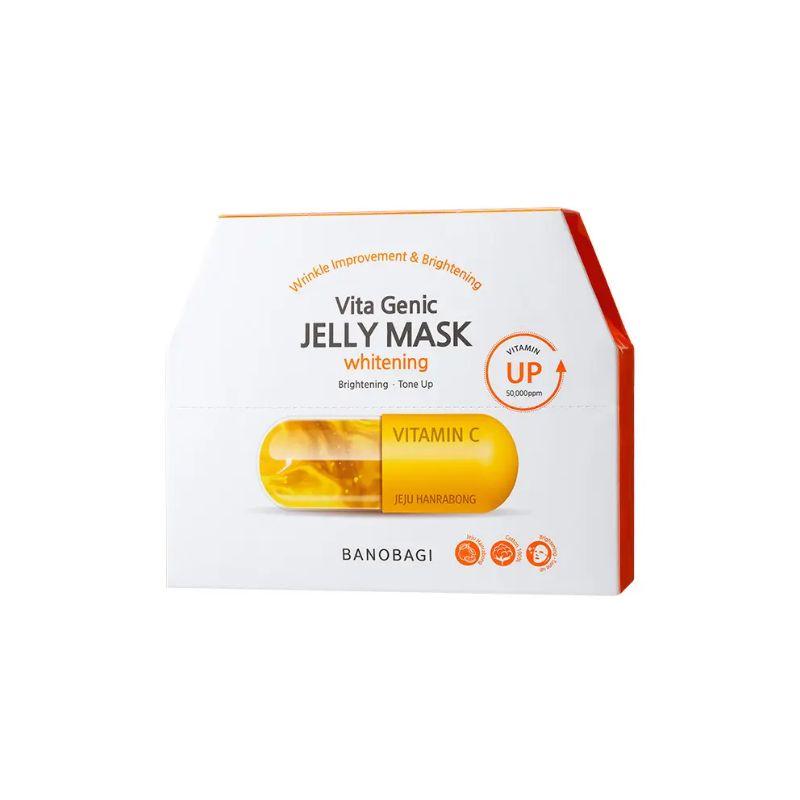 BANOBAGI Vita Genic Jelly Mask 10 Sheets (Whitening / Refreshing / Pore Tightening / Vitalizing / Hydrating / Lifting / Cica) #Whitening