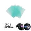UK 10 Packs Clear PC Welding Protective Cover Lens Plate For Welding Helmet Mask