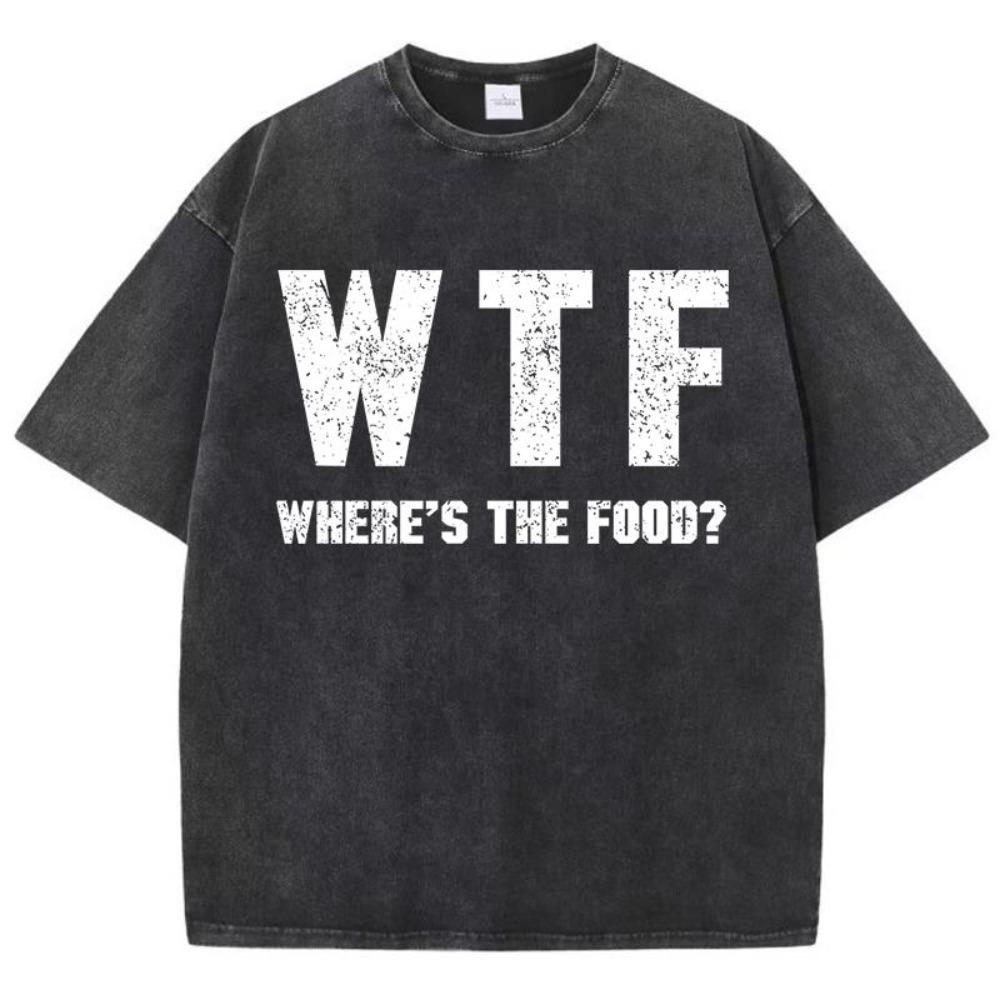 World Taekwondo Federation T-Shirt Men'S Shoulder Drop Retro T Shirts Originality Tshirt Normcore Loose Short Sleeved