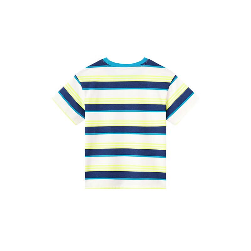 YEEHOO Parent-Child Quick-Dry Casual Sports Striped T-Shirt
