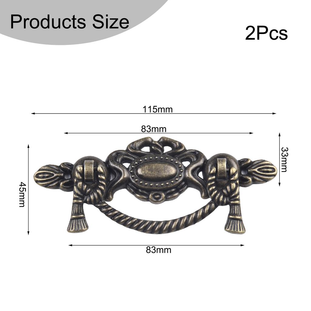 Antique Bronze Hardware Antique Bronze Furniture Knob Drawers Dresser Drawers Vintage Look Application Options