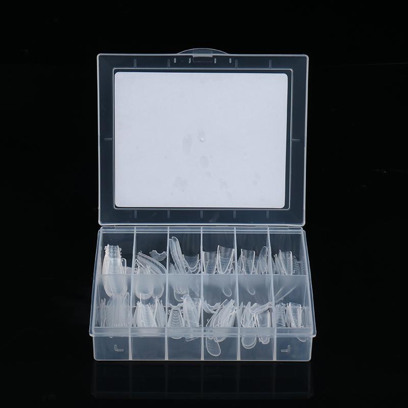 Fake Nails Extension Gel Dual Nail Form Coffin Nails Full Cover 120Pcs