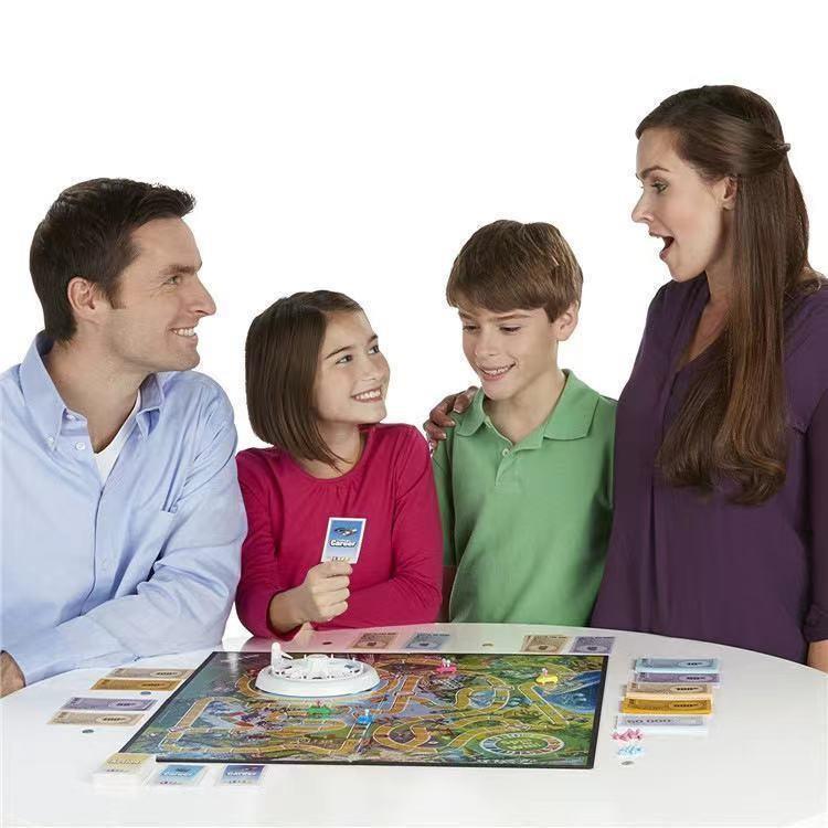 The Game Of Life English Card Deck Interactive Family Game For Game Night