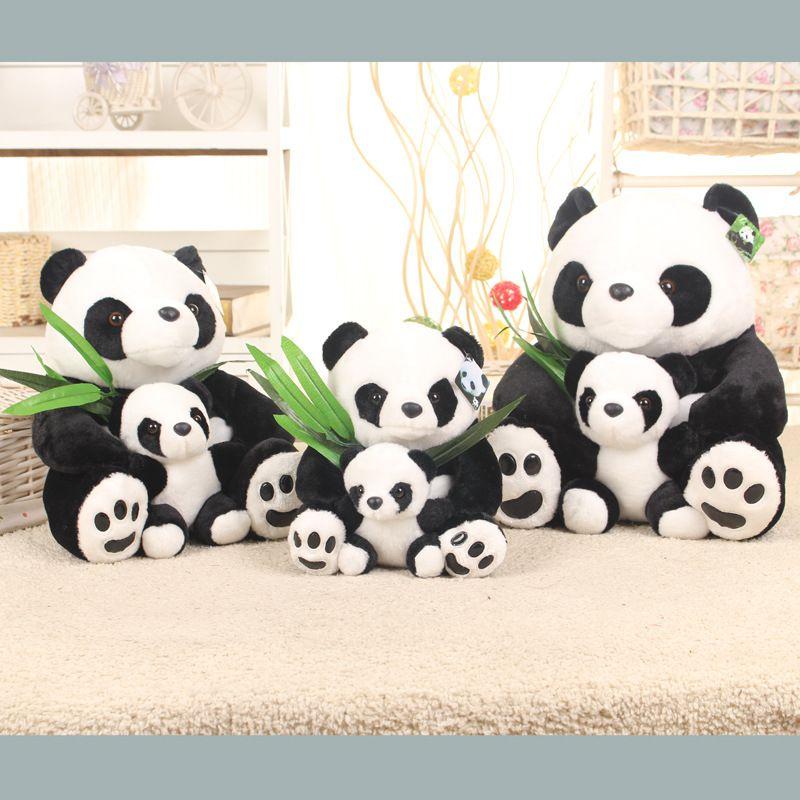 Panda Large 38cm Teddy Bear Cuddly Plush Stuffed Animal Soft Toy Kids Xmas Gift