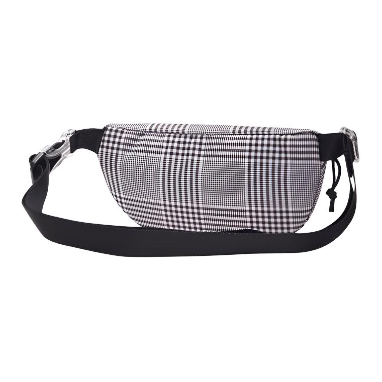 Converse Sports Casual Polyester Waist Bag Regular Unisex Couple Unisex bags Gray 10019908-A01