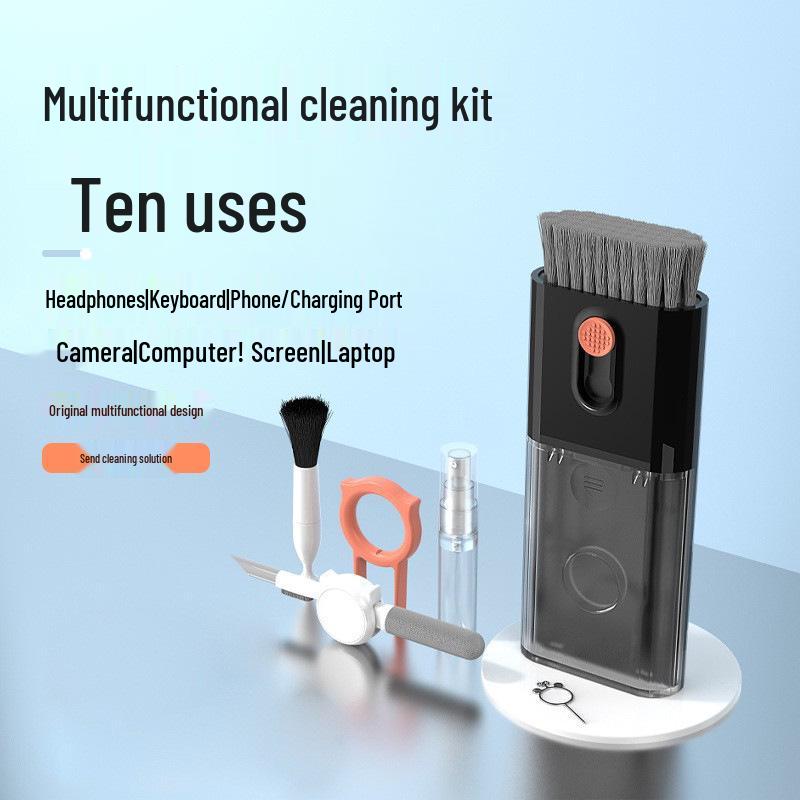 Multifunktionaler Reinigungsstift für Tastatur & Kopfhörer: Tiefenreinigung für Bildschirme & Geräte