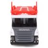 1/64 Scania Truck Car Carrier Trailer Transporter White Color