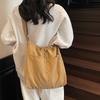 New Student Messenger Bag Large-capacity Work Nylon Bag Pumping Strap Shoulder Bag Tote Bag Casual Women's Bag
