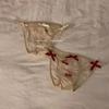 Sexy Fruit Girl Embroidered Lace Underwear For Women With Breathable Mid-rise Design