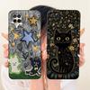 For Samsung Galaxy A12 M12 SM-A125F A127F Cute Cat Flower Butterfly Cartoon Phone Case Shockproof Soft Silicone Cases