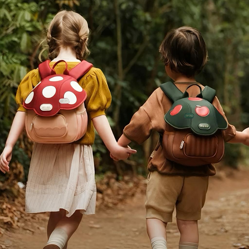 Mini Cute Mushroom Backpack, Stylish  Trendy Youngsters Backpack