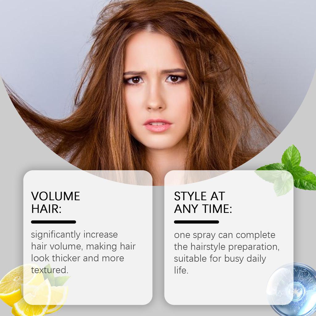 West Month Hair Styling Spray Lightweight Moisturizing Non-oily Volumizing Formula 100ml