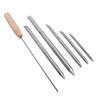 Rope Splicing Repair Tool Outdoor Camping Tent Rope Splicing Tool Set Steel Needle Stainless Steel Push Rod