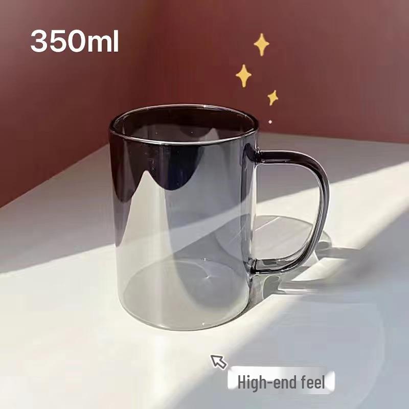 Amber High-Capacity Glass Pitcher Set for Cold Beverages