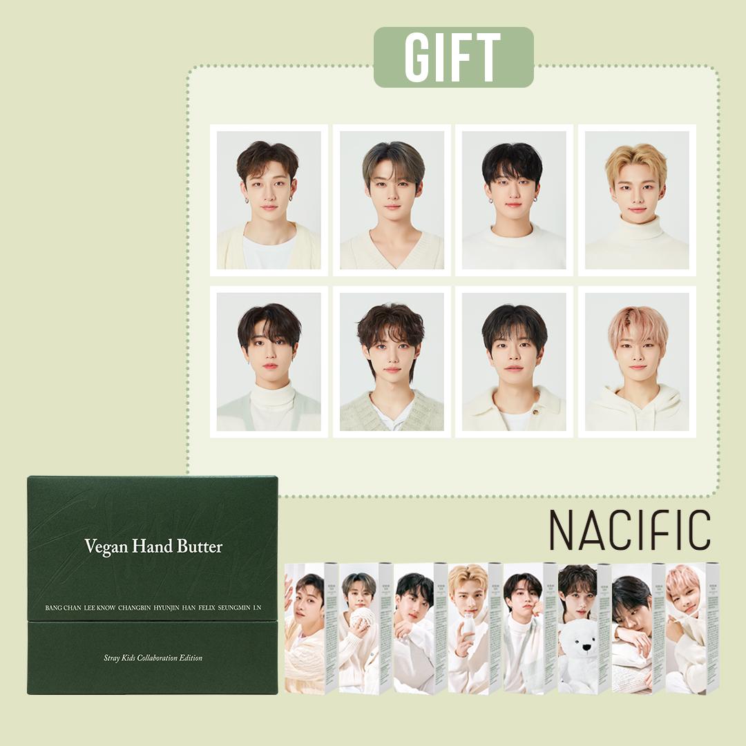 

[NACIFIC X SKZ] Набор веганских масел для рук 8EA + OT8 SKZ ID Photo Set + Специальная брошюра SKZ (Ограниченный выпуск)