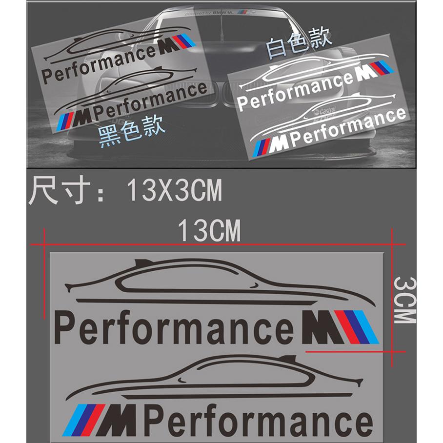 2Pcs Car Rearview Mirror Badge 3D Sticker &Decal Accessories For BMW M E34 E36 E60 E90 E46 E39 E70 F10 F20 F30 X5 X6 X1 M3 M5 M6 E71 F01 F02 F87