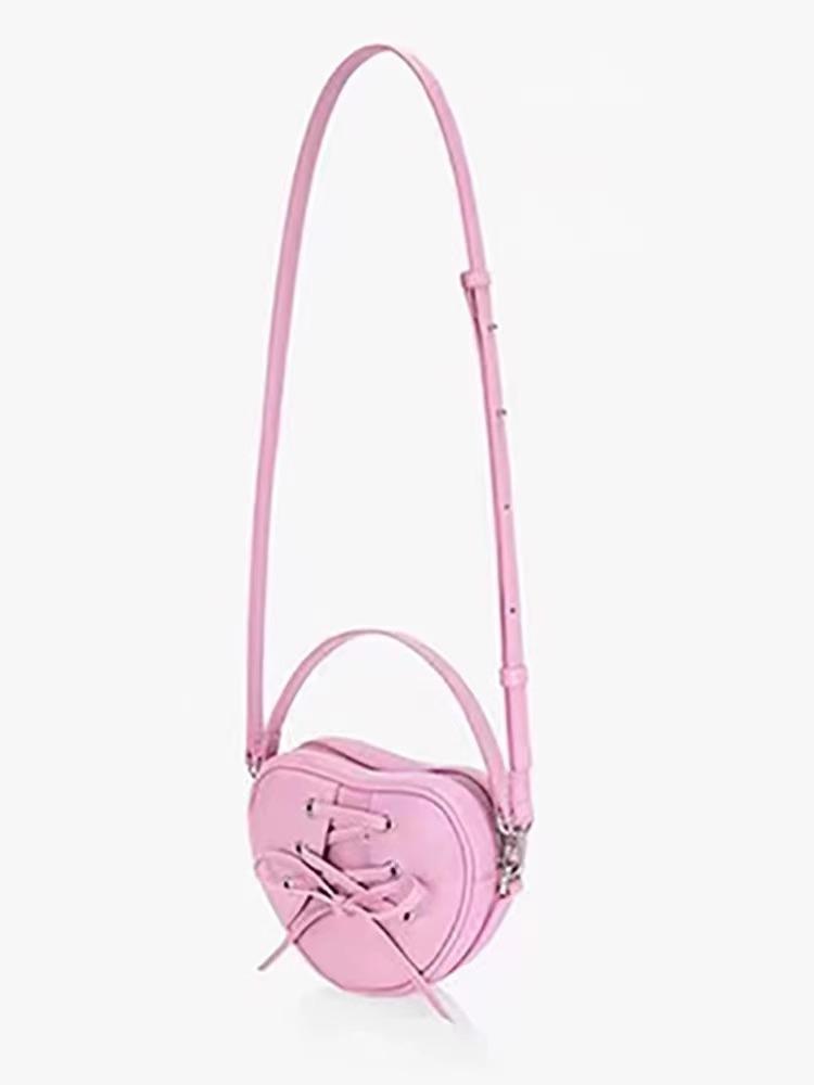 

Нишевый дизайн новая любовь маленькая сумка женская балетный стиль портативная сумка через плечо сумка-мессенджер