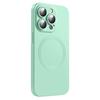 Magnetic Case for iPhone 13 Pro Compatible with MagSafe Liquid Silicone Phone Cover with Camera Lens Protector