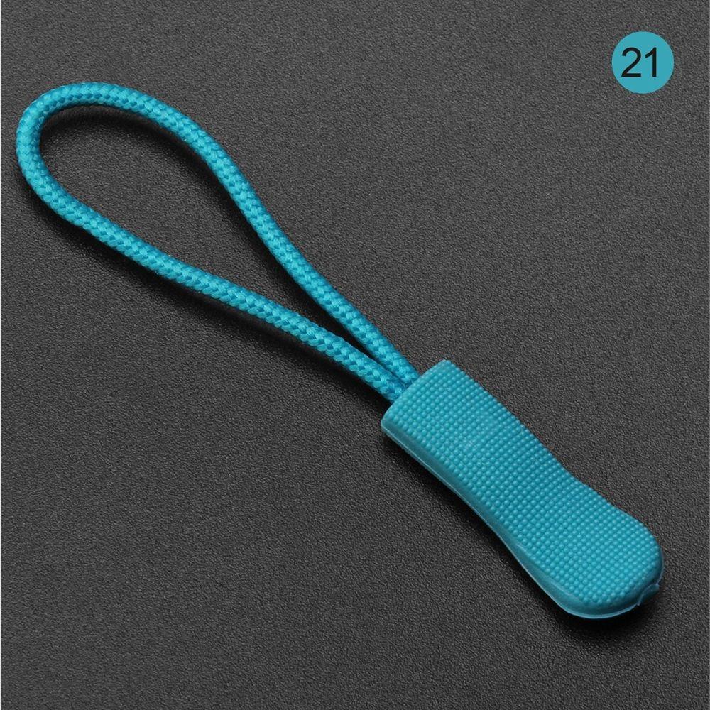 10Pcs Fixer Crafts Tag Apparel Sewing End Fit Zipper Buckle Zipper Puller Zipper Ropes Zip Cord