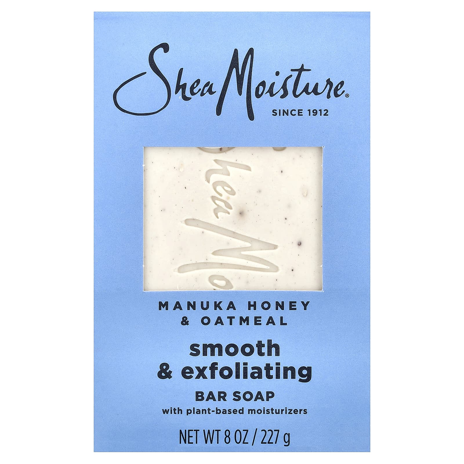

SheaMoisture Гладкое и отшелушивающее мыло, мед манука и овсянка, 8 унций (227 г)