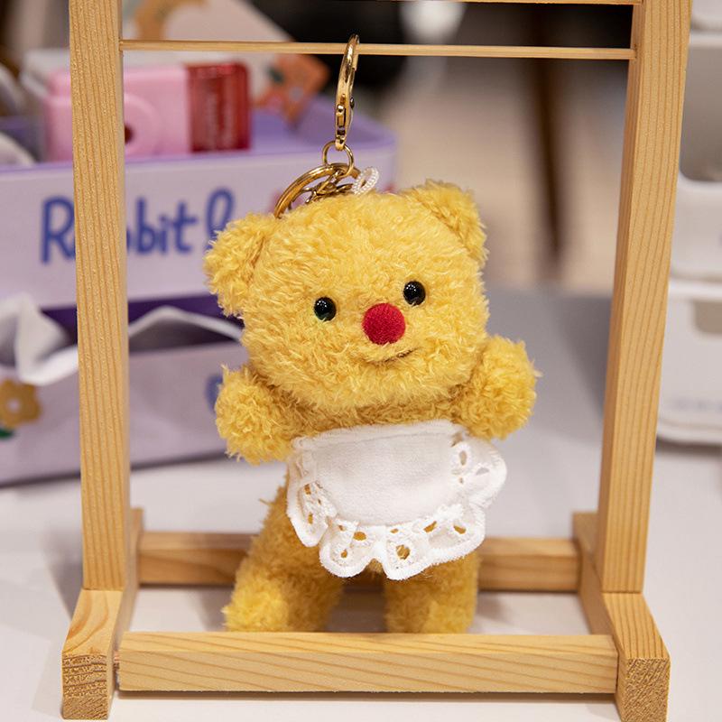 

Таиланд Плюшевый брелок Мишка в масле : Милый кулон-мишка и брелок для рюкзака 13cm (0.05kg)