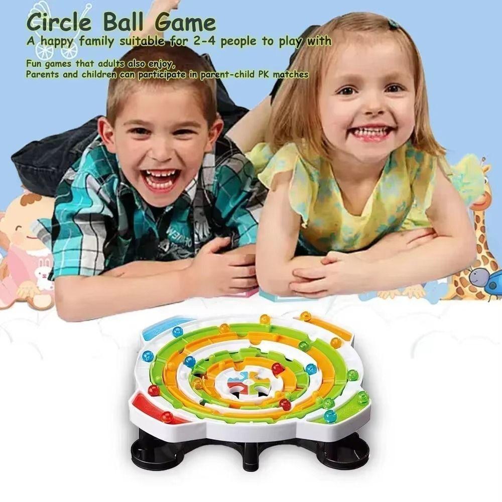 Plastics Round Ball Games Rich Path Puzzle Maze Board Toys  Children's Birthday Gift
