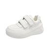 Versatile Velcro Little White Shoes Women's Autumn New Thick Baseplate Shoes Heightening Cake Pine Sports Casual Shoes