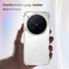 KEYSION Four-Corners Shockproof Transparent Case for VIVO X300 Pro 5G Soft TPU+PC Clear Phone Back Cover for VIVO X300 Pro