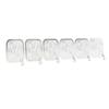Acrylic Wall Hook Punch Free Self Adhesive Multifunctional Cuttable Wall Hook Rack for Kitchen