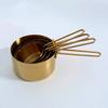 4Pcs Stainless Steel Measuring Spoons Set, Coffee Flour Milk Powder Measuring Cups - Kitchen Tools